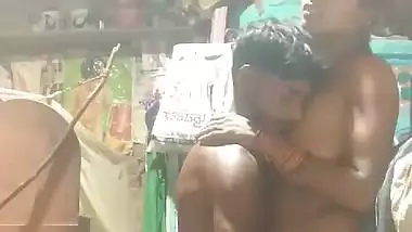 Village guy and his Bhabhi’s hard desi chudai