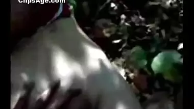 Gorgeous desi babe fucked in forest
