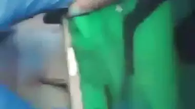 Pakistani porn of a hijabi girl sucking a dick in a bus