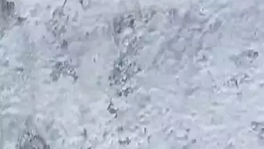 High quality bathing video of sexy bhabhi with boob show