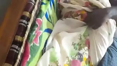 Tamil aunty boob sucking and pussy fucking by bald guy