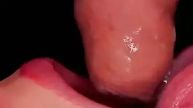 Mindblowing Indian blowjob and cum swallowing